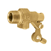 Valula de flotador de laton de 3/4"